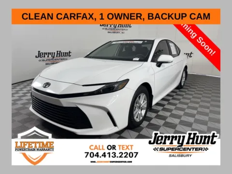 White 2026 Toyota Camry LE for sale in Salisbury, NC