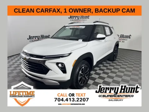 White 2025 Chevrolet TrailBlazer LT for sale in Salisbury, NC