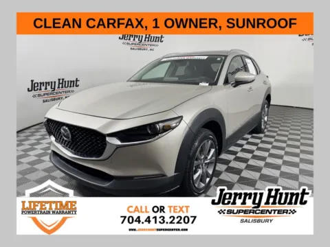White 2024 Mazda CX-30 2.5 S Premium Package for sale in Salisbury, NC