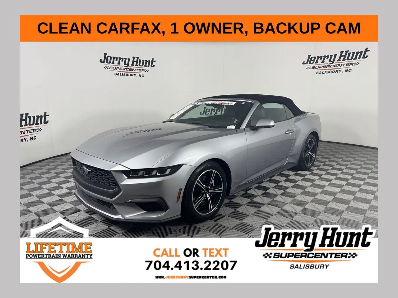 Silver 2025 Ford Mustang EcoBoost Premium for sale in Salisbury, NC