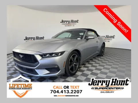 Silver 2025 Ford Mustang EcoBoost Premium for sale in Salisbury, NC