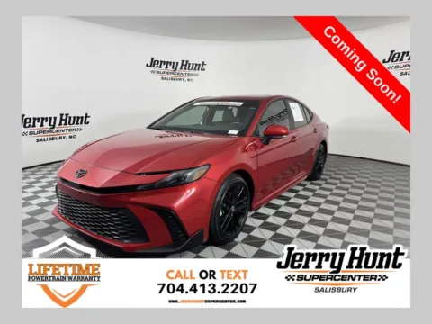Red 2025 Toyota Camry SE for sale in Salisbury, NC