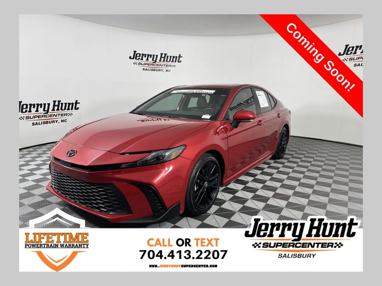 Red 2025 Toyota Camry SE for sale in Salisbury, NC
