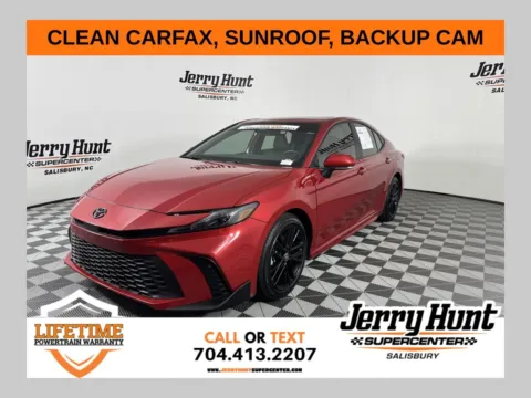 Red 2025 Toyota Camry SE for sale in Salisbury, NC