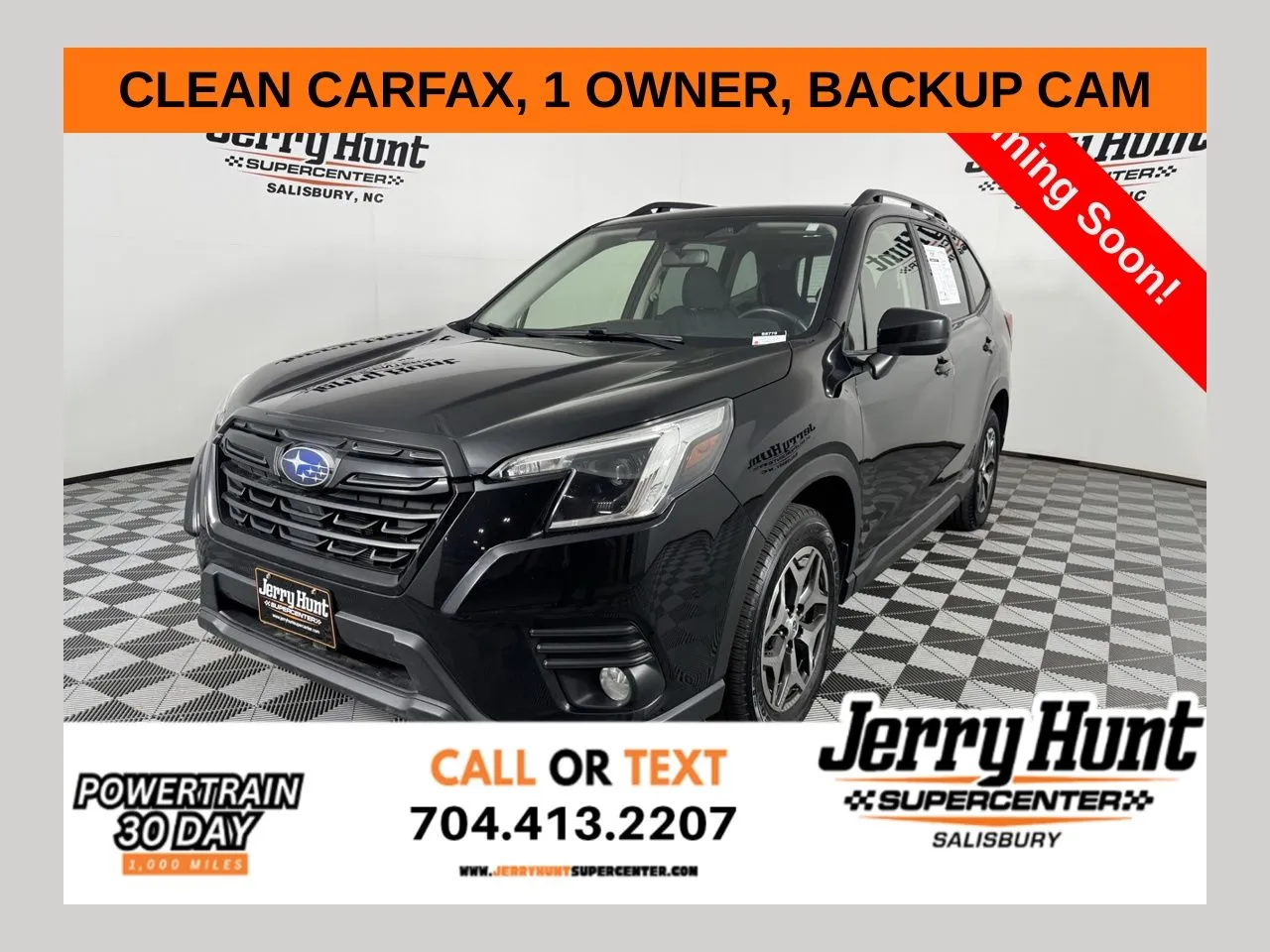 Black 2022 Subaru Forester Premium for sale in Salisbury, NC