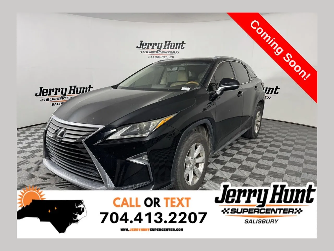 Black 2016 Lexus RX 350 for sale in Salisbury, NC