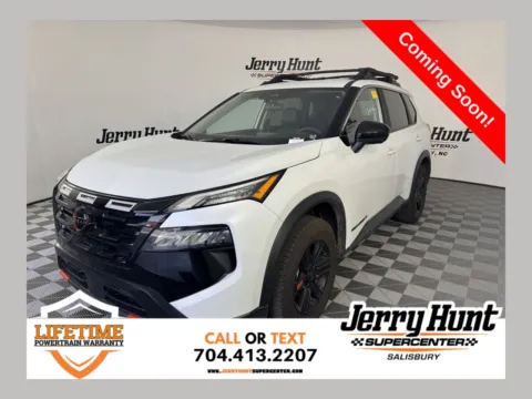 White 2025 Nissan Rogue Rock Creek for sale in Salisbury, NC