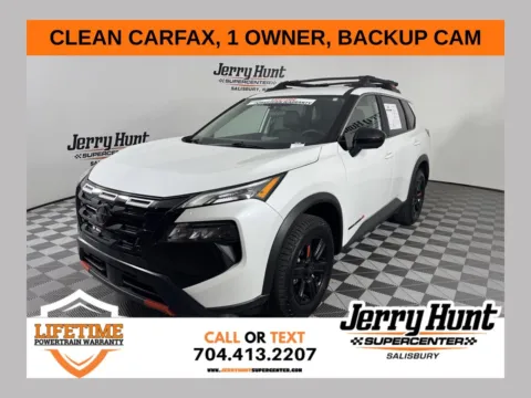 White 2025 Nissan Rogue Rock Creek for sale in Salisbury, NC