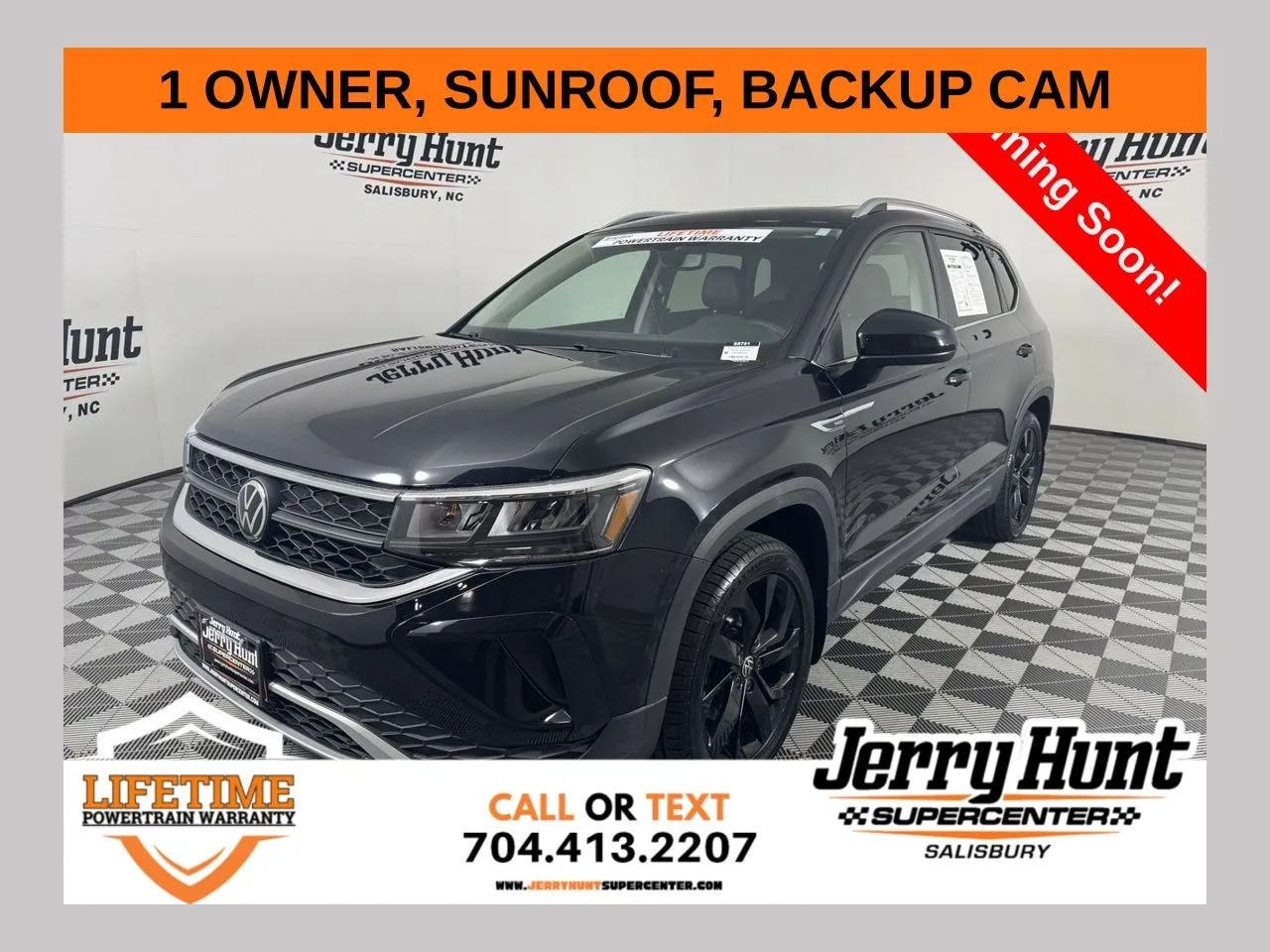 Black 2022 Volkswagen Taos 1.5T SE for sale in Salisbury, NC