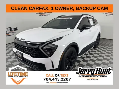 White 2025 Kia Sportage X-Line for sale in Salisbury, NC