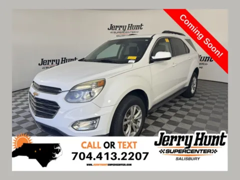 White 2017 Chevrolet Equinox LT for sale in Salisbury, NC