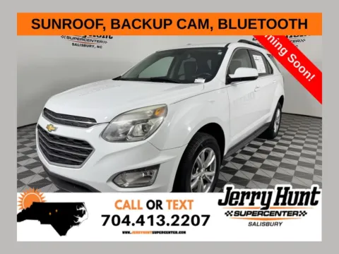 White 2017 Chevrolet Equinox LT for sale in Salisbury, NC