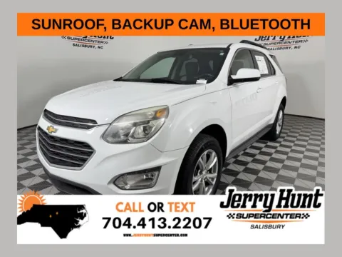White 2017 Chevrolet Equinox LT for sale in Salisbury, NC