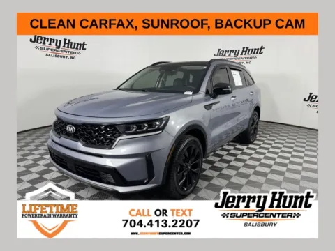 Silver 2021 Kia Sorento SX for sale in Salisbury, NC