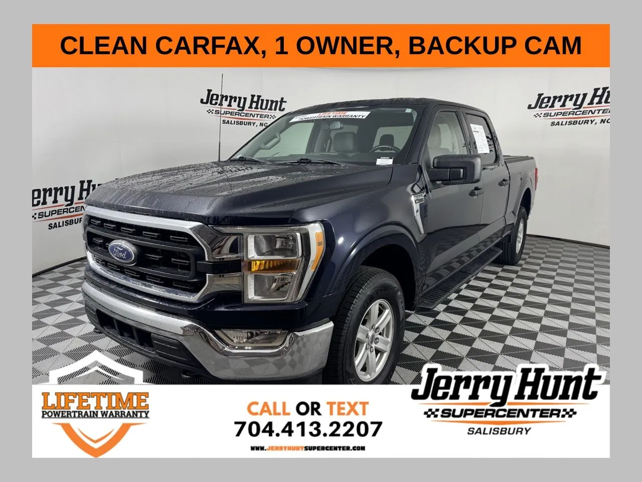 Blue 2022 Ford F-150 XLT for sale in Salisbury, NC