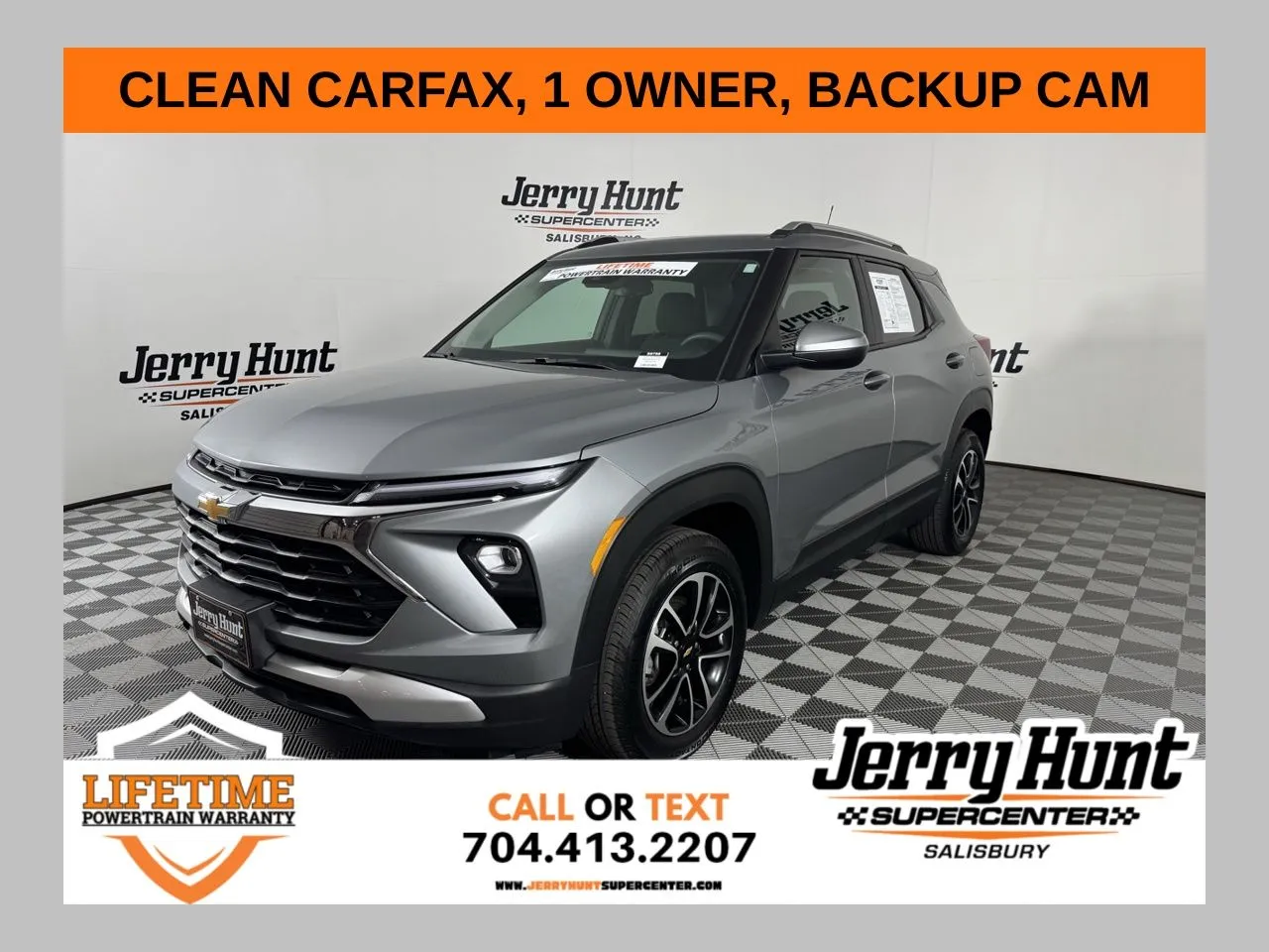 Gray 2025 Chevrolet TrailBlazer LT for sale in Salisbury, NC