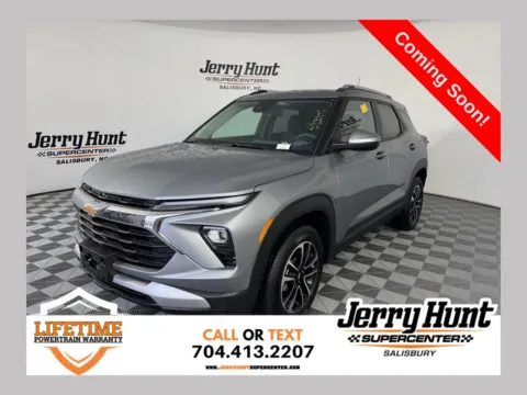 Gray 2025 Chevrolet TrailBlazer LT for sale in Salisbury, NC