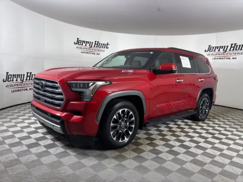 Red 2023 Toyota Sequoia Limited for sale in Salisbury, NC