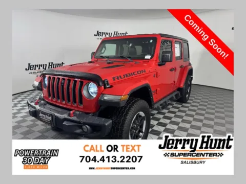 Red 2021 Jeep Wrangler Unlimited Rubicon for sale in Salisbury, NC