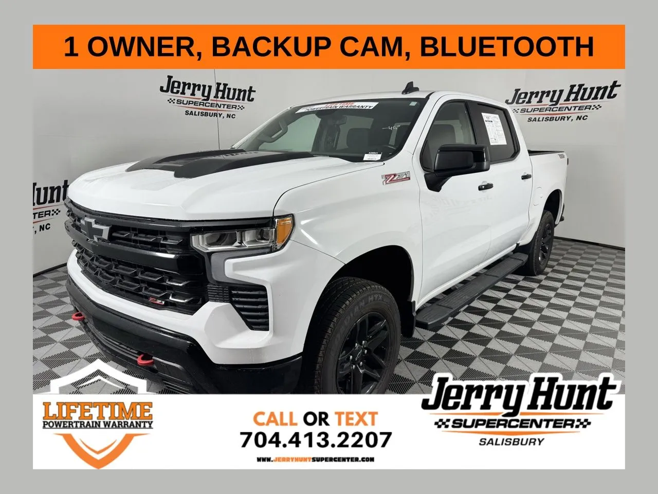 White 2024 Chevrolet Silverado 1500 LT Trail Boss for sale in Salisbury, NC