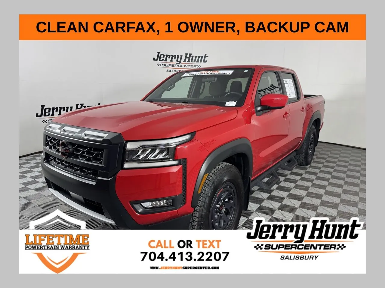 Red 2025 Nissan Frontier PRO-X for sale in Salisbury, NC
