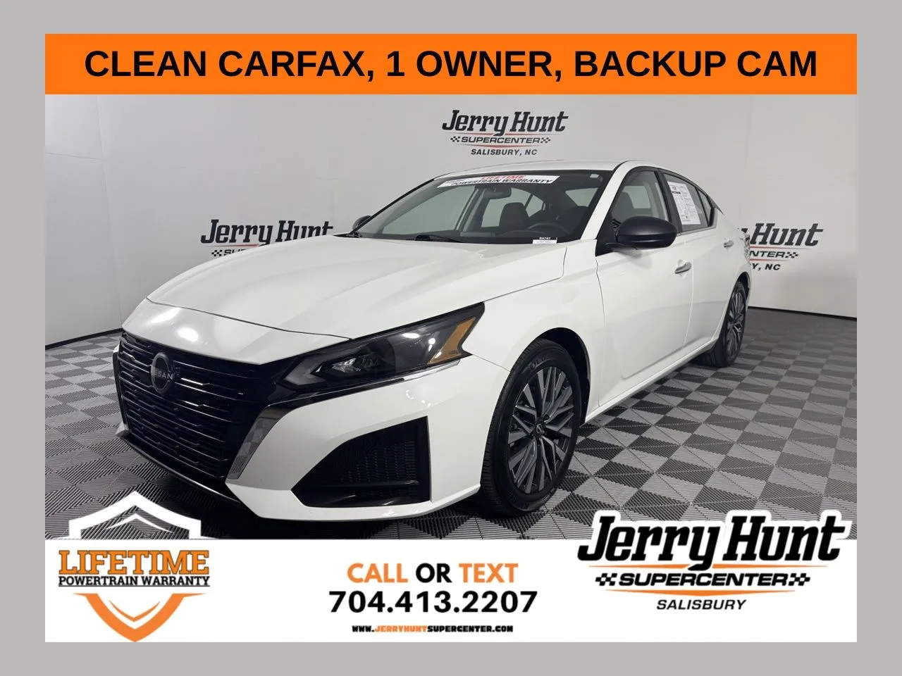 White 2025 Nissan Altima 2.5 SV for sale in Salisbury, NC