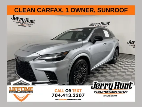 Silver 2023 Lexus RX 500h F SPORT Performance for sale in Salisbury, NC