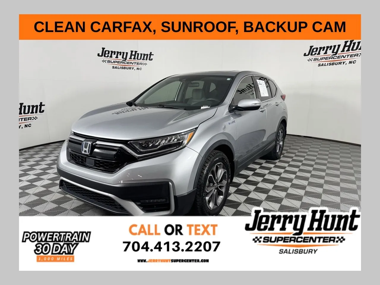 Silver 2022 Honda CR-V Hybrid EX for sale in Salisbury, NC