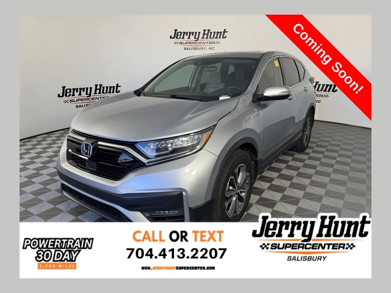 Silver 2022 Honda CR-V Hybrid EX for sale in Salisbury, NC