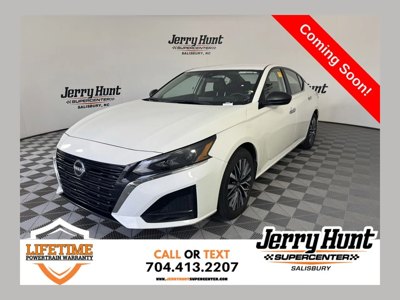 White 2025 Nissan Altima 2.5 SV for sale in Salisbury, NC