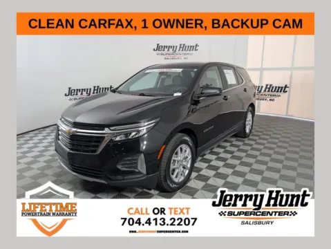 Black 2023 Chevrolet Equinox LT for sale in Salisbury, NC