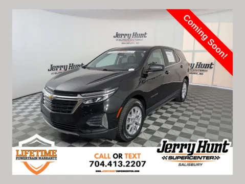 Black 2023 Chevrolet Equinox LT for sale in Salisbury, NC