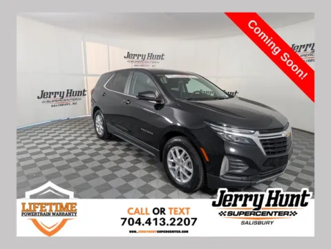 Black 2023 Chevrolet Equinox LT for sale in Salisbury, NC