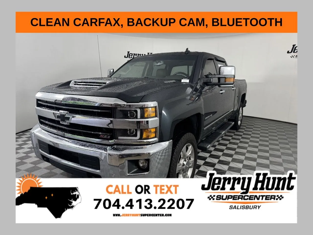 Gray 2019 Chevrolet Silverado 2500HD LTZ for sale in Salisbury, NC