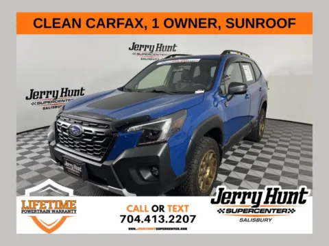 Blue 2023 Subaru Forester Wilderness for sale in Salisbury, NC