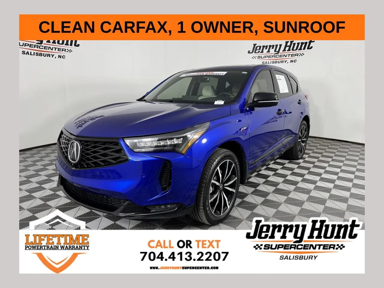 Blue 2025 Acura RDX A-Spec Advance Package for sale in Salisbury, NC