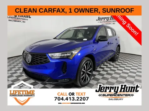 Blue 2025 Acura RDX A-Spec Advance Package for sale in Salisbury, NC
