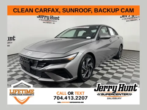 Gray 2024 Hyundai Elantra SEL for sale in Salisbury, NC