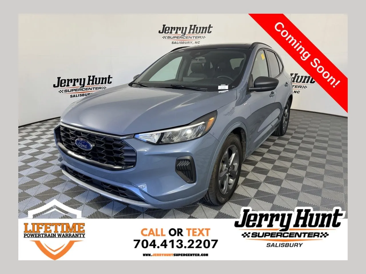 Blue 2024 Ford Escape ST-Line for sale in Salisbury, NC