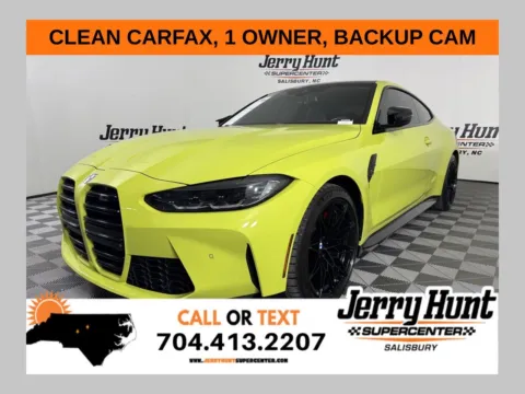 Yellow 2024 BMW M4 Competition for sale in Salisbury, NC