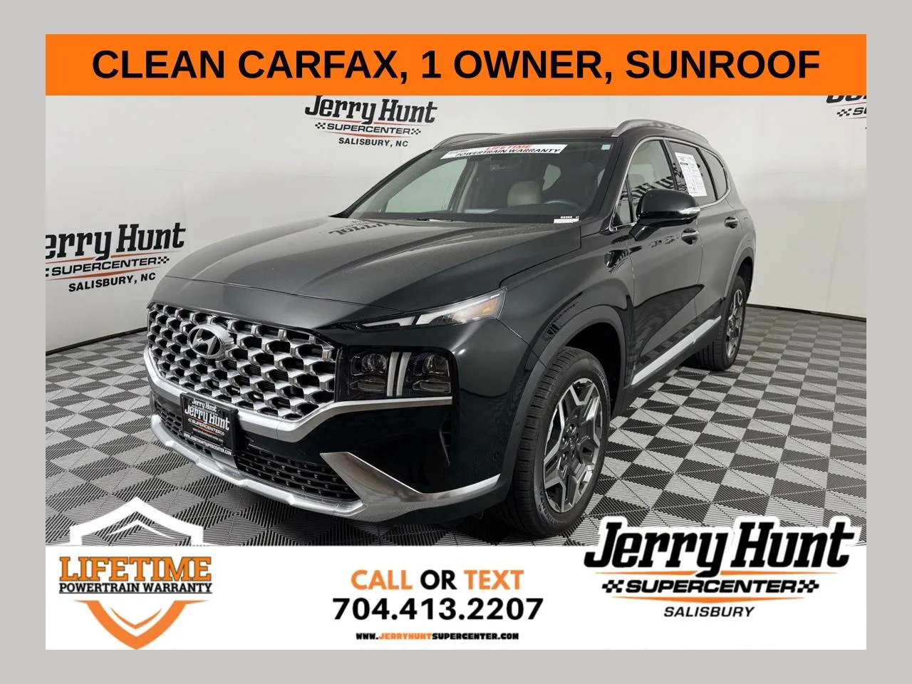 Black 2023 Hyundai Santa Fe Limited for sale in Salisbury, NC