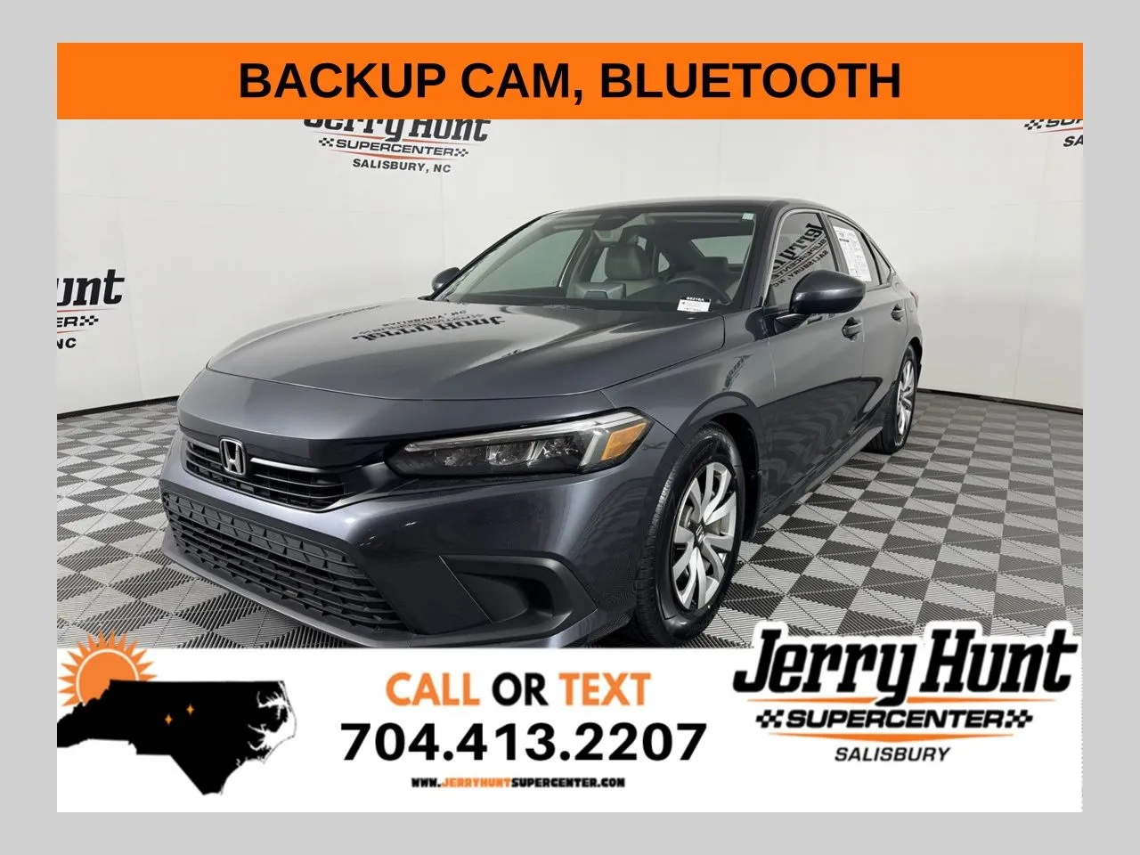 Blue 2023 Honda Civic LX for sale in Salisbury, NC