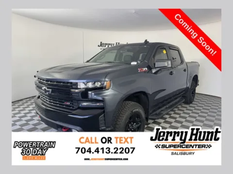 Gray 2021 Chevrolet Silverado 1500 LT Trail Boss for sale in Salisbury, NC
