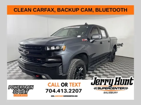 Gray 2021 Chevrolet Silverado 1500 LT Trail Boss for sale in Salisbury, NC