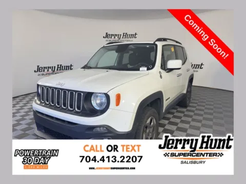 White 2016 Jeep Renegade Latitude for sale in Salisbury, NC
