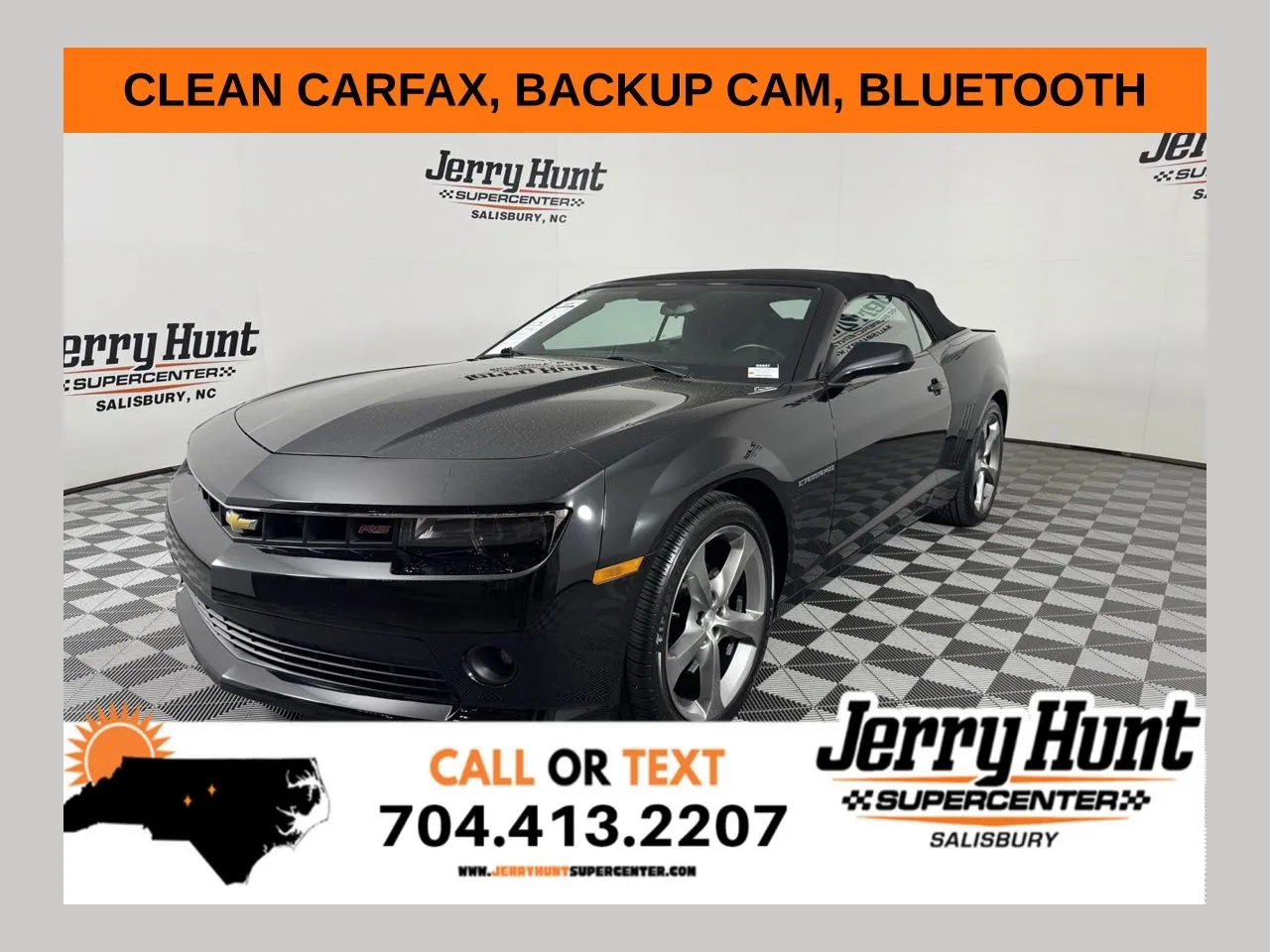 Black 2014 Chevrolet Camaro 1LT for sale in Salisbury, NC