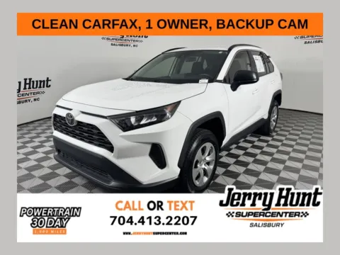 White 2021 Toyota RAV4 LE for sale in Salisbury, NC