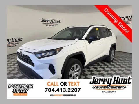 White 2021 Toyota RAV4 LE for sale in Salisbury, NC