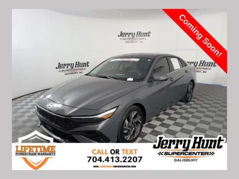Gray 2025 Hyundai Elantra Limited for sale in Salisbury, NC
