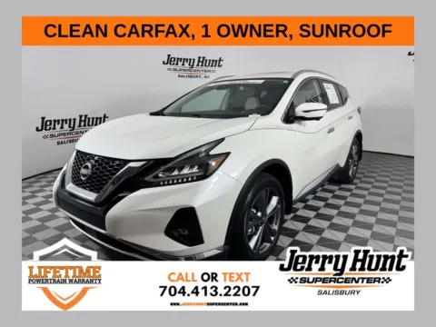 White 2023 Nissan Murano Platinum for sale in Salisbury, NC